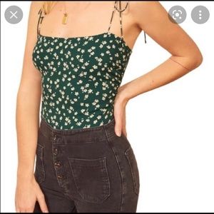 Reformation Floral Top
